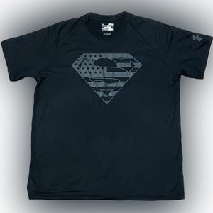 Men’s Under Armour Superman Loose Fit Tee - Medium (M)